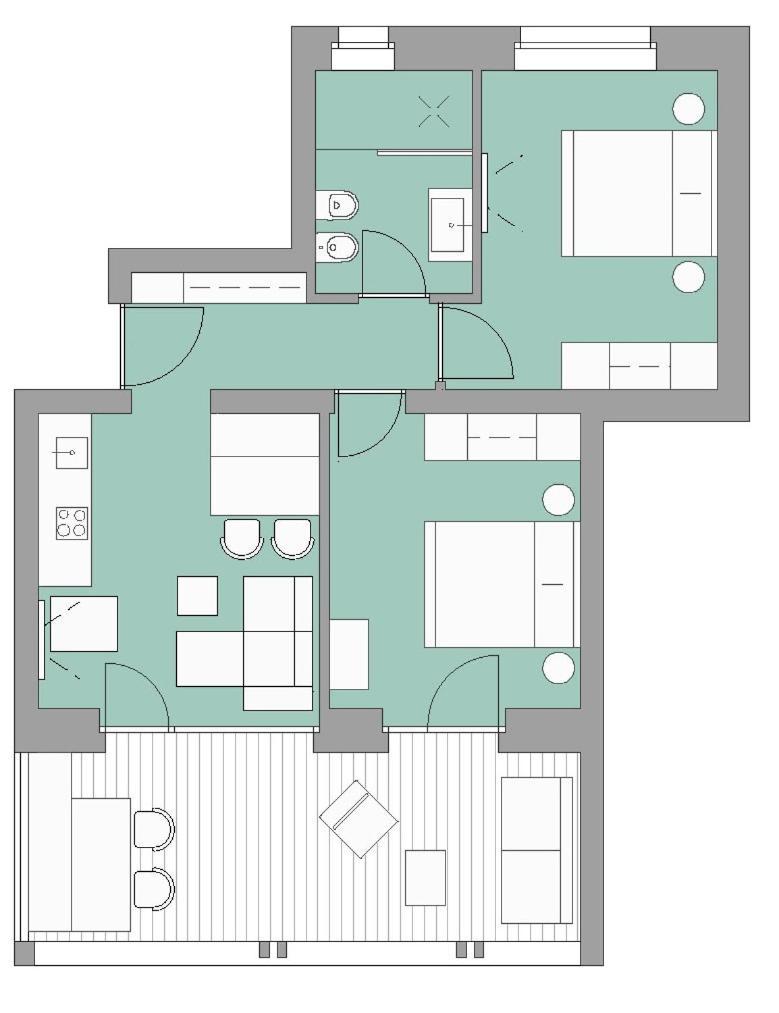 Max Green Forest Apartments Seis am Schlern Exterior foto