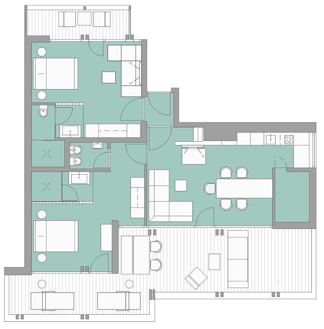 Max Green Forest Apartments Seis am Schlern Exterior foto